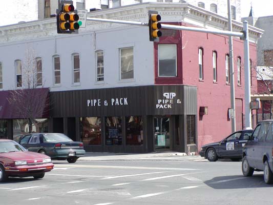 Norhteast corner of North and Eagle