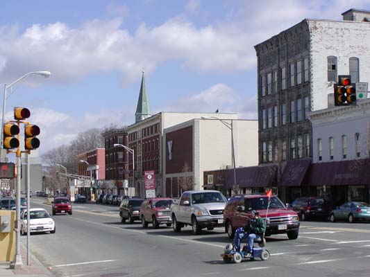 East side of North Street north of Eagle