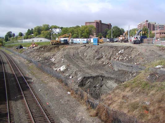 Looking west in September, 2002