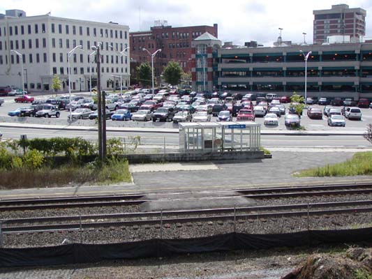 Railroad station in 2002